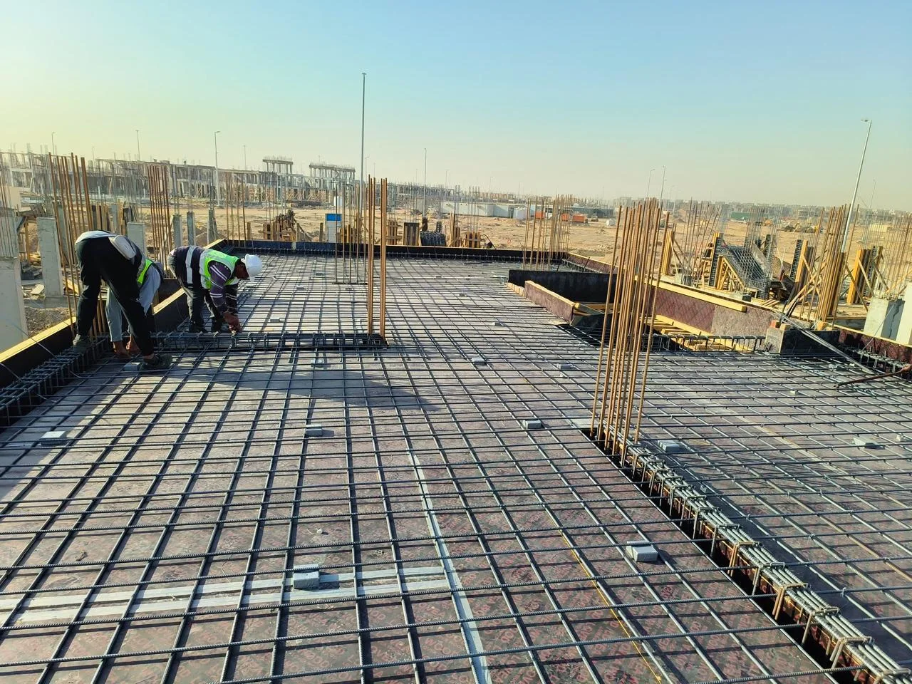 تسليح الأسقف والعناصر الخرسانية